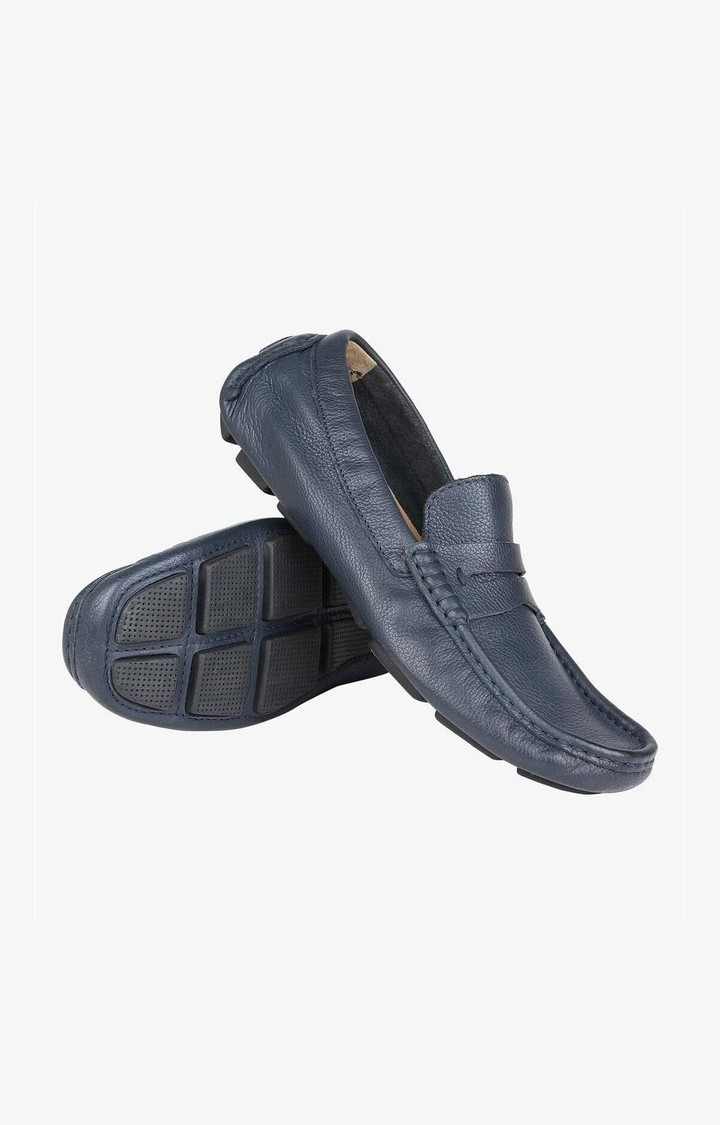 Dramond Blue Driver Loafers