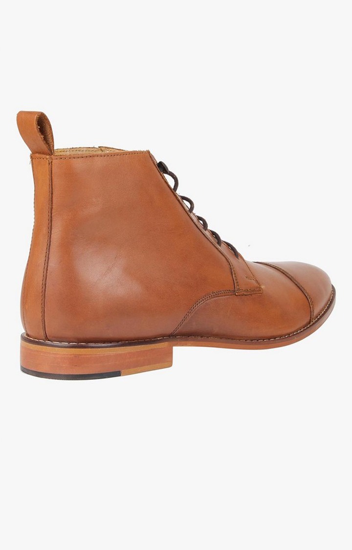 Biker Brown Tie-Ups & Dress Loafers