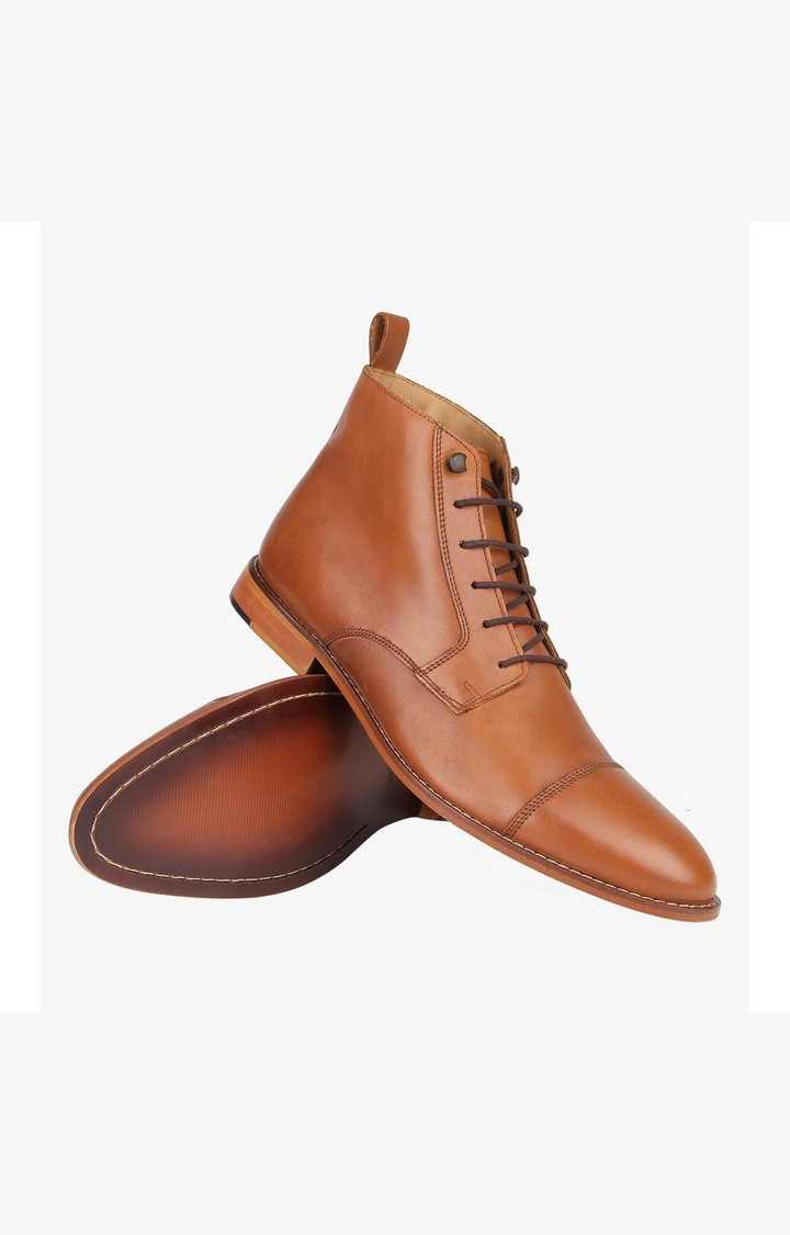 Biker Brown Tie-Ups & Dress Loafers