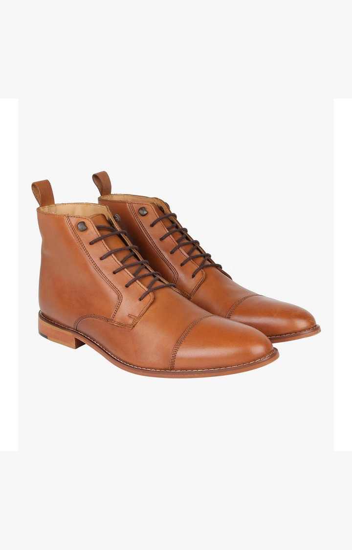Biker Brown Tie-Ups & Dress Loafers