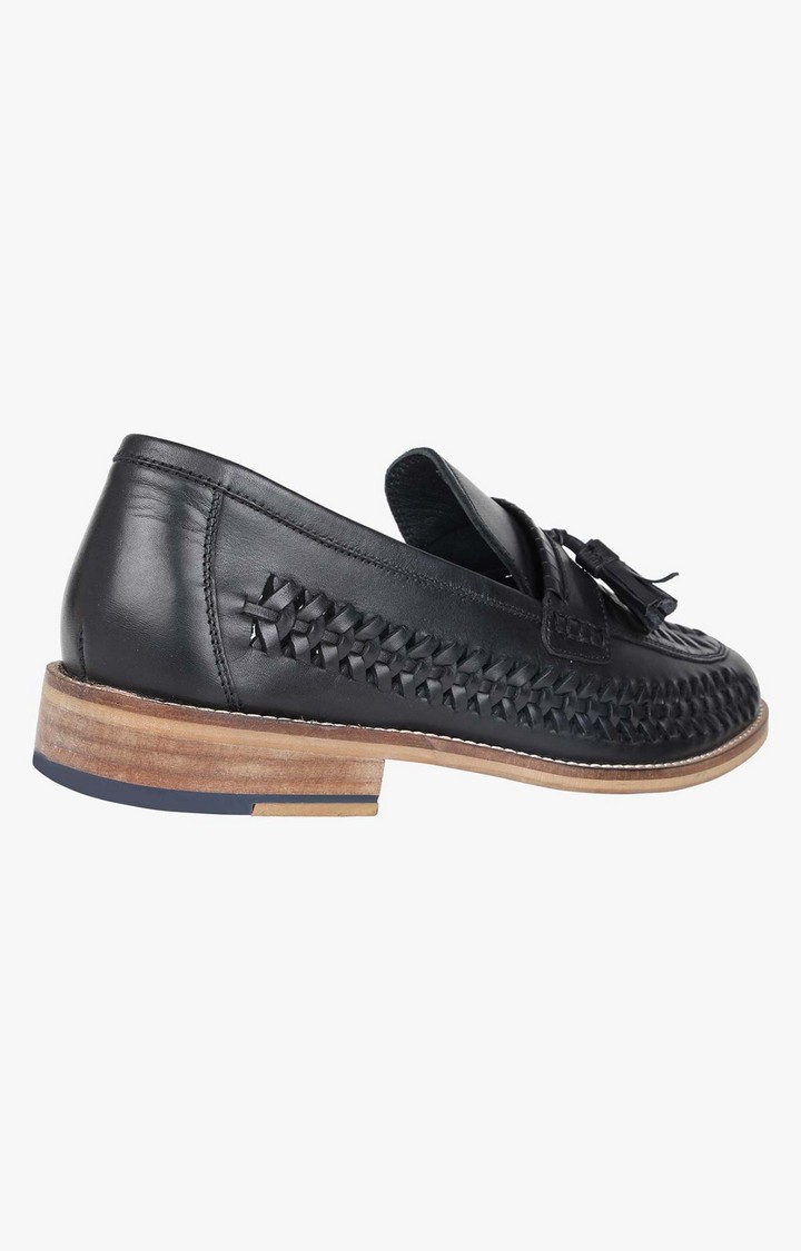 Eastmond Black Driver Loafers