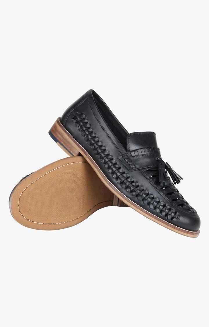 Eastmond Black Driver Loafers