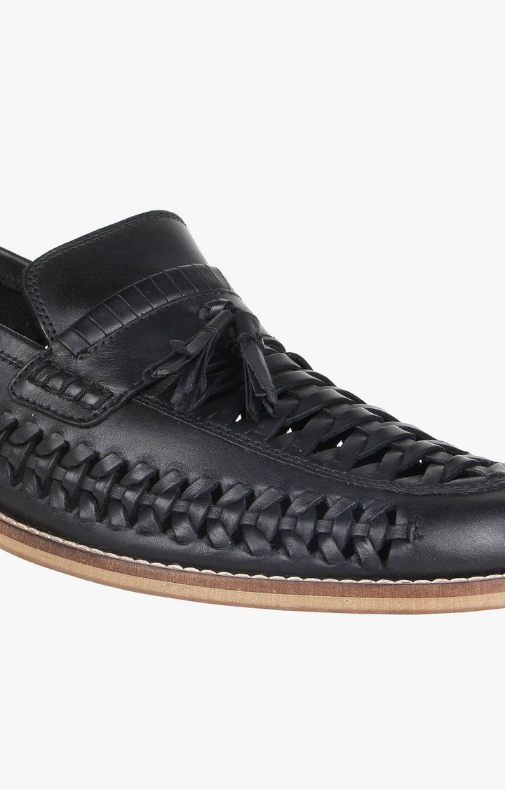 Eastmond Black Driver Loafers