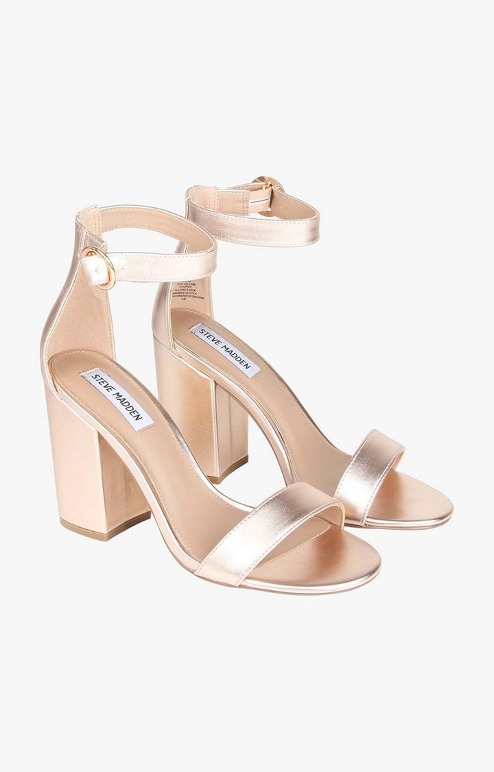 Friday Gold Heel Sandals