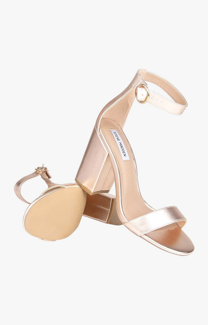 Friday Gold Heel Sandals
