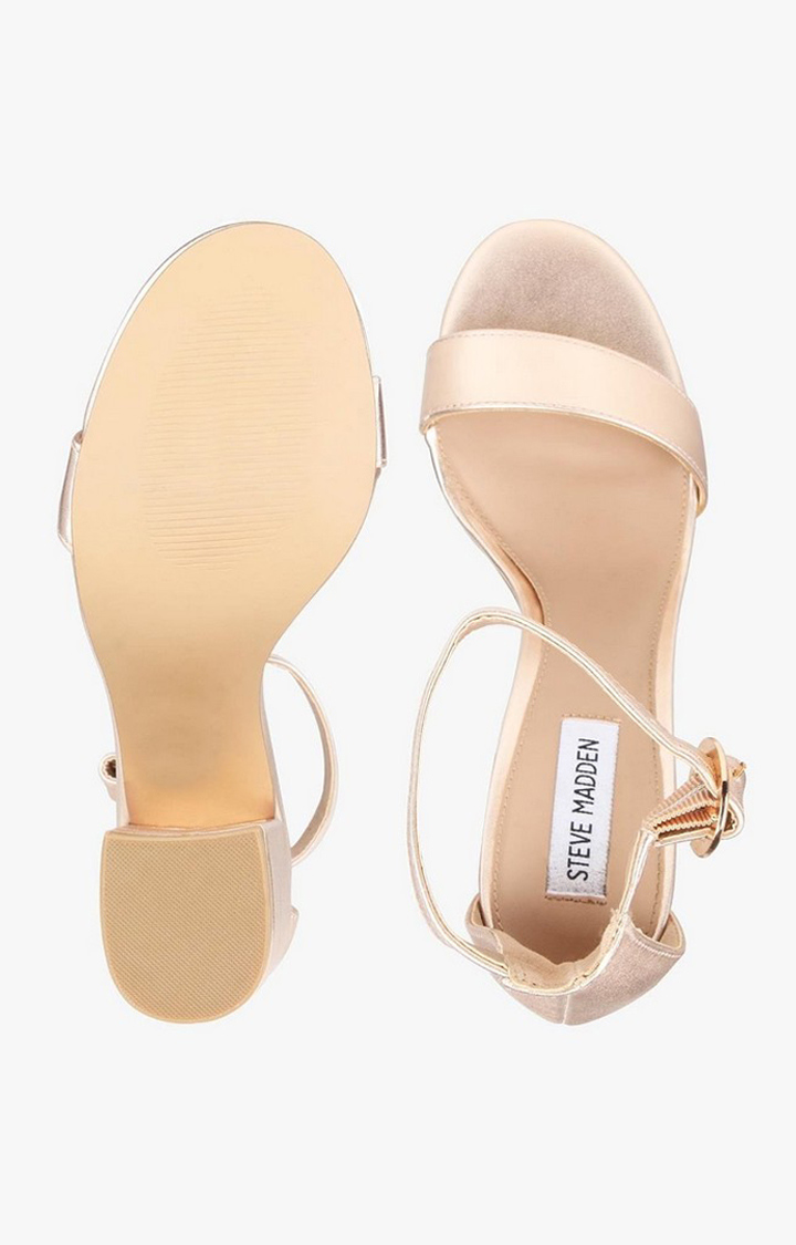 Friday Gold Heel Sandals