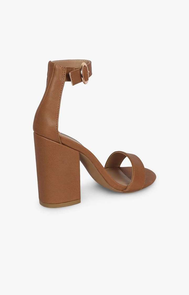 Friday Red Heel Sandals