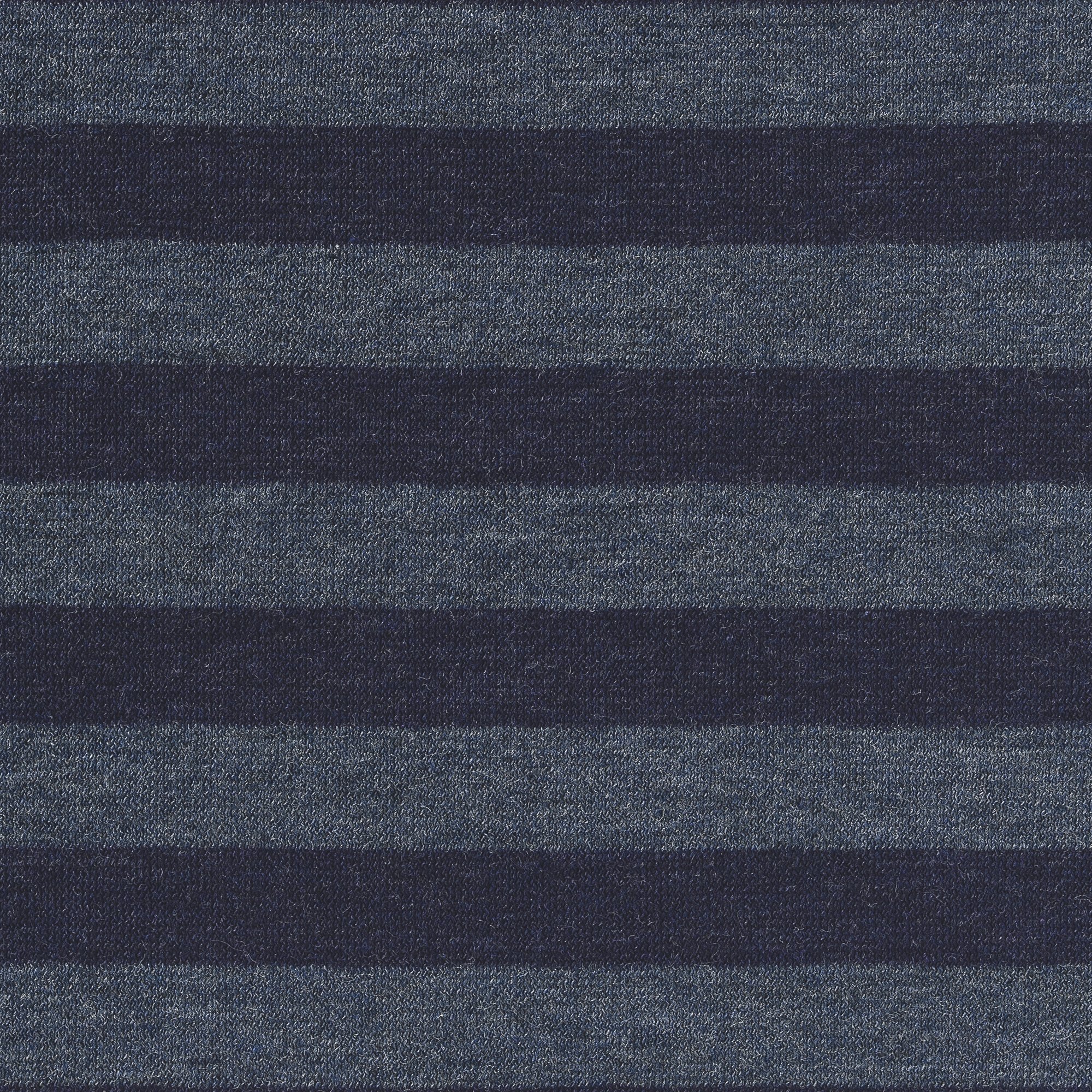 ORGANIC COTTON JERSEY DUVET COVER Q DARK BLUE BORDER