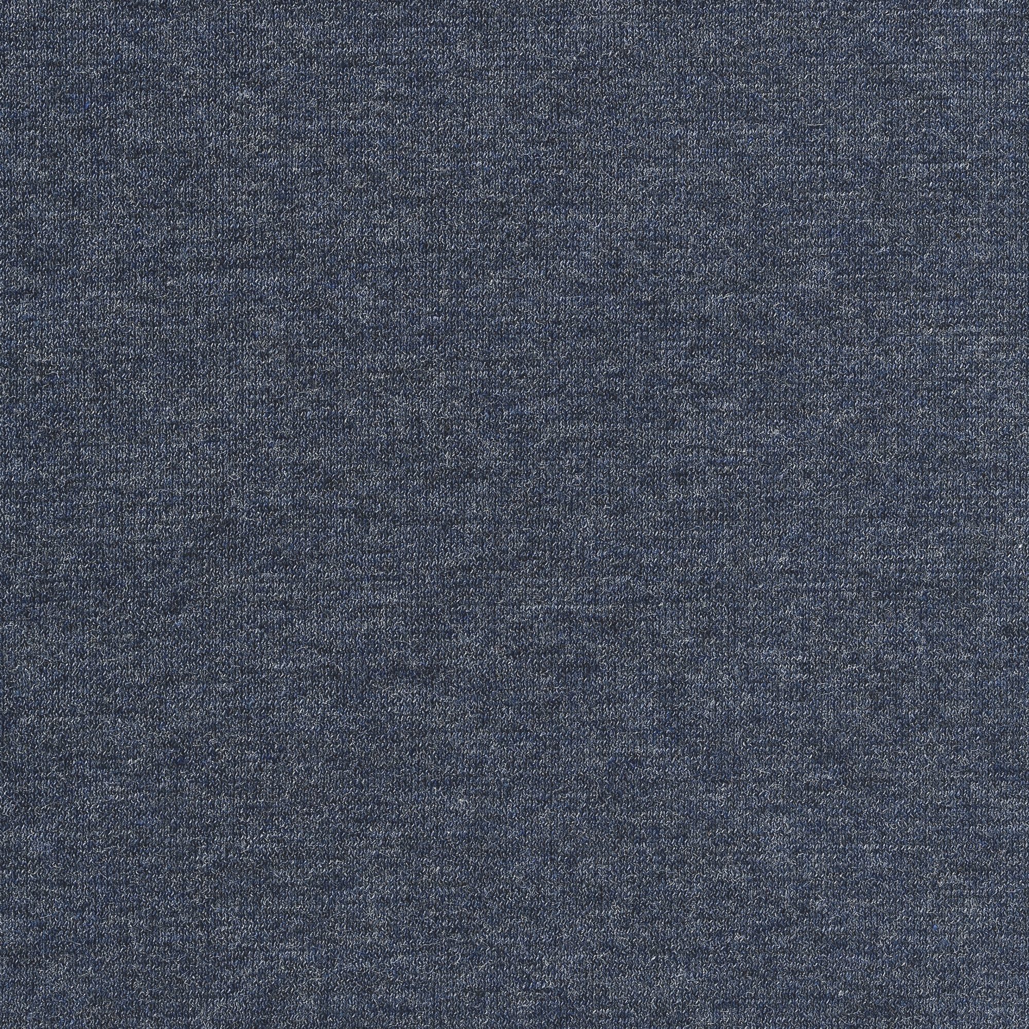 ORGANIC COTTON JERSEY FITTED SHEET S DARK BLUE