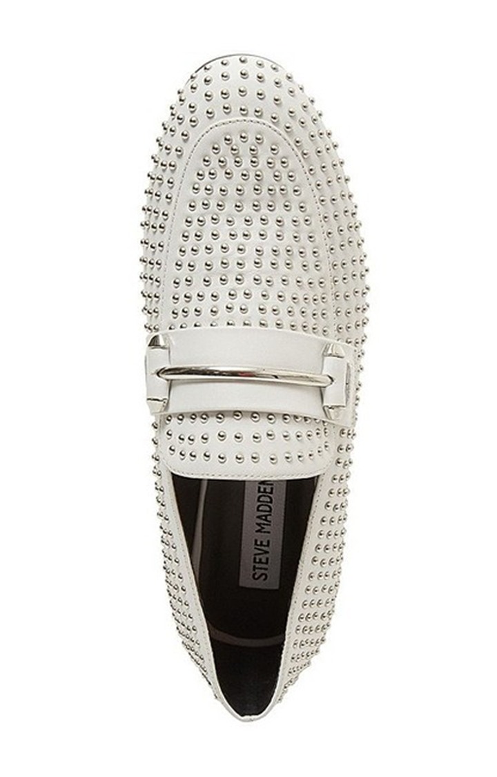 Kast White Closed Flats & Ballerinas