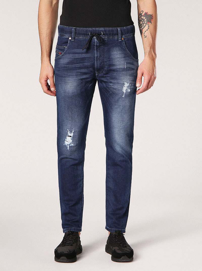 Diesel KROOLEY R-NE SWEAT JEANS Jogg Jeans