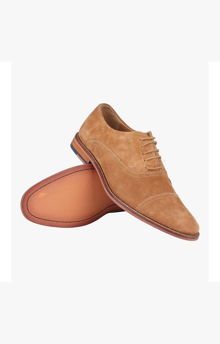 Metrikk Brown Tie-Ups & Dress Loafers