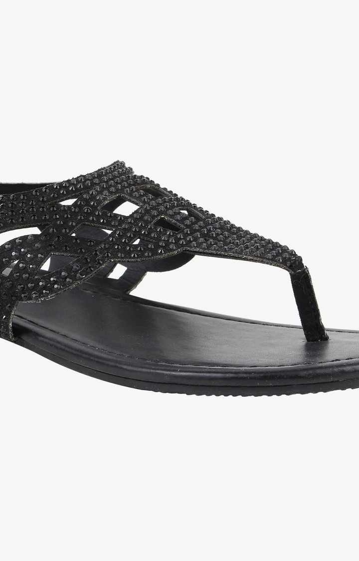 Elyss Black Flats