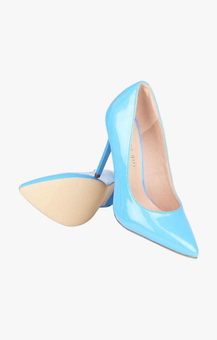 Perla Blue Pumps