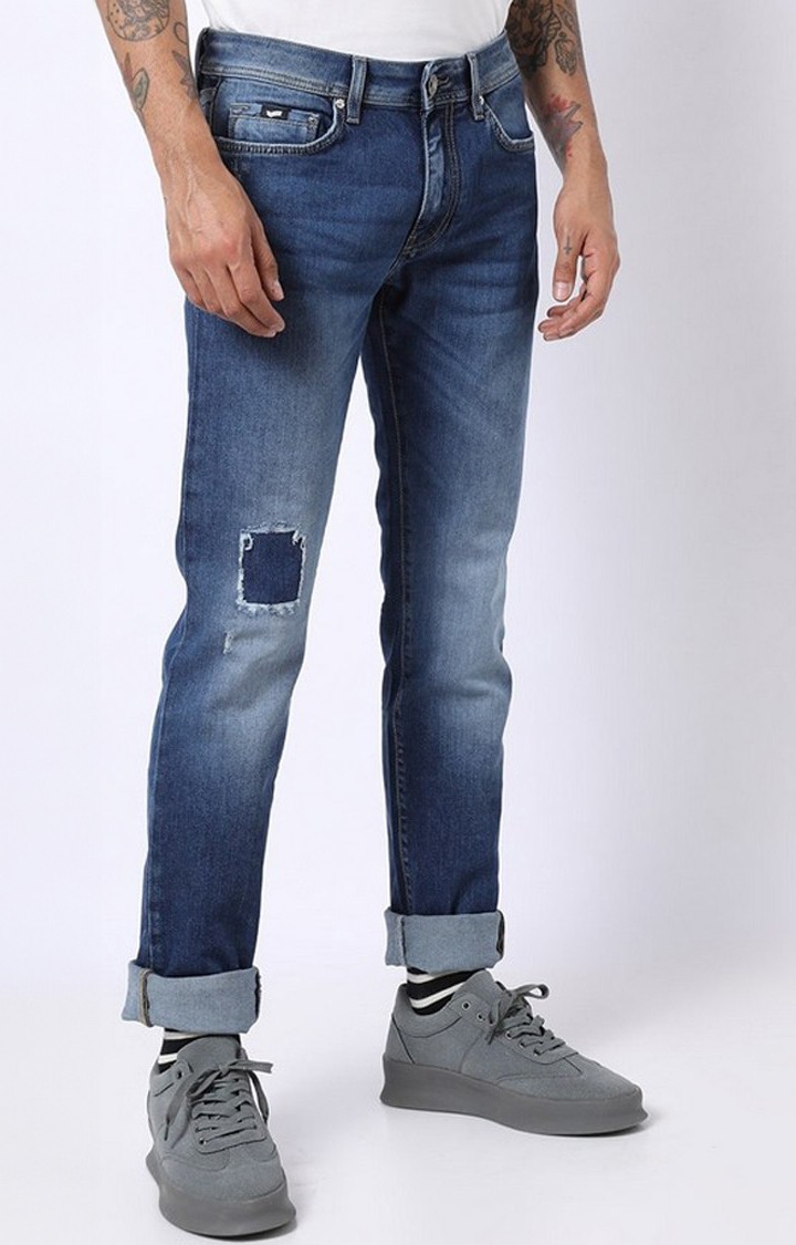 GAS | Albert Simple Distressed Slim Fit Jeans