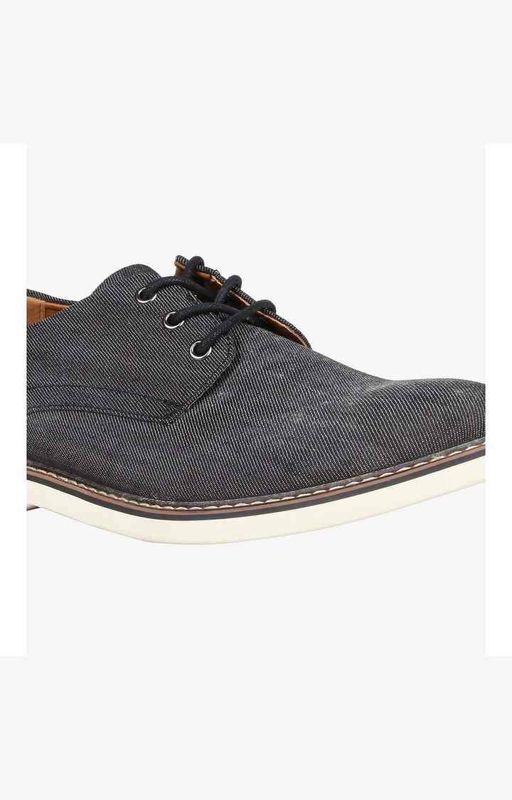 M-Disit Black Tie-Ups & Dress Loafers