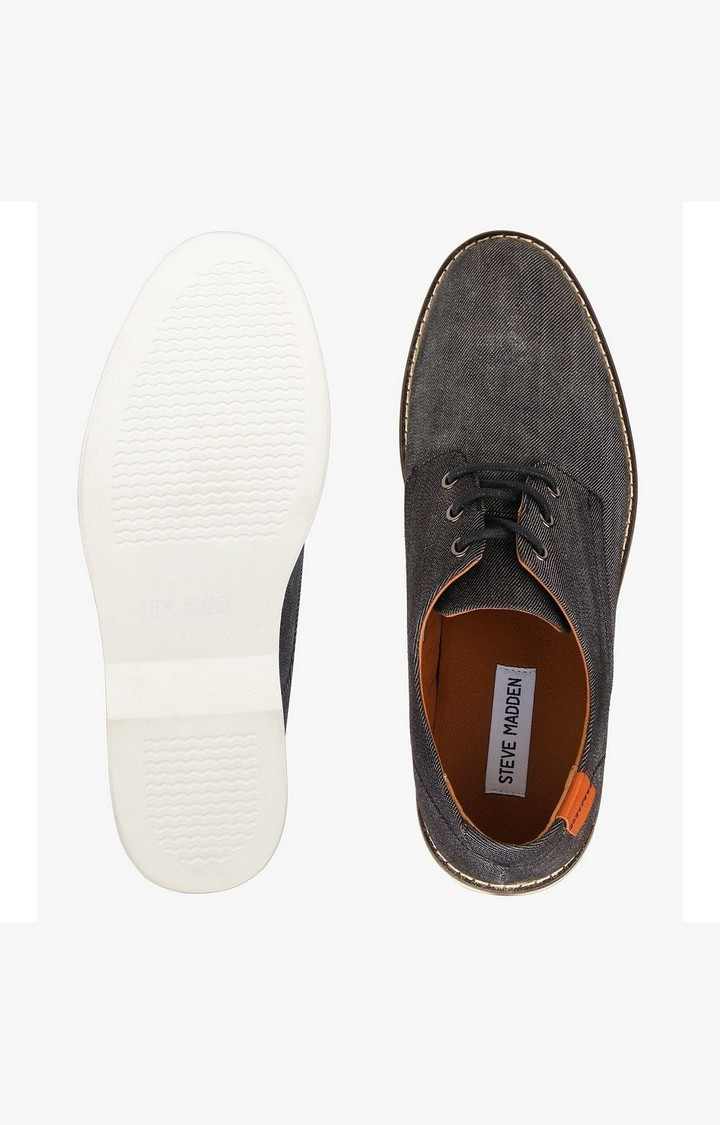 M-Disit Black Tie-Ups & Dress Loafers