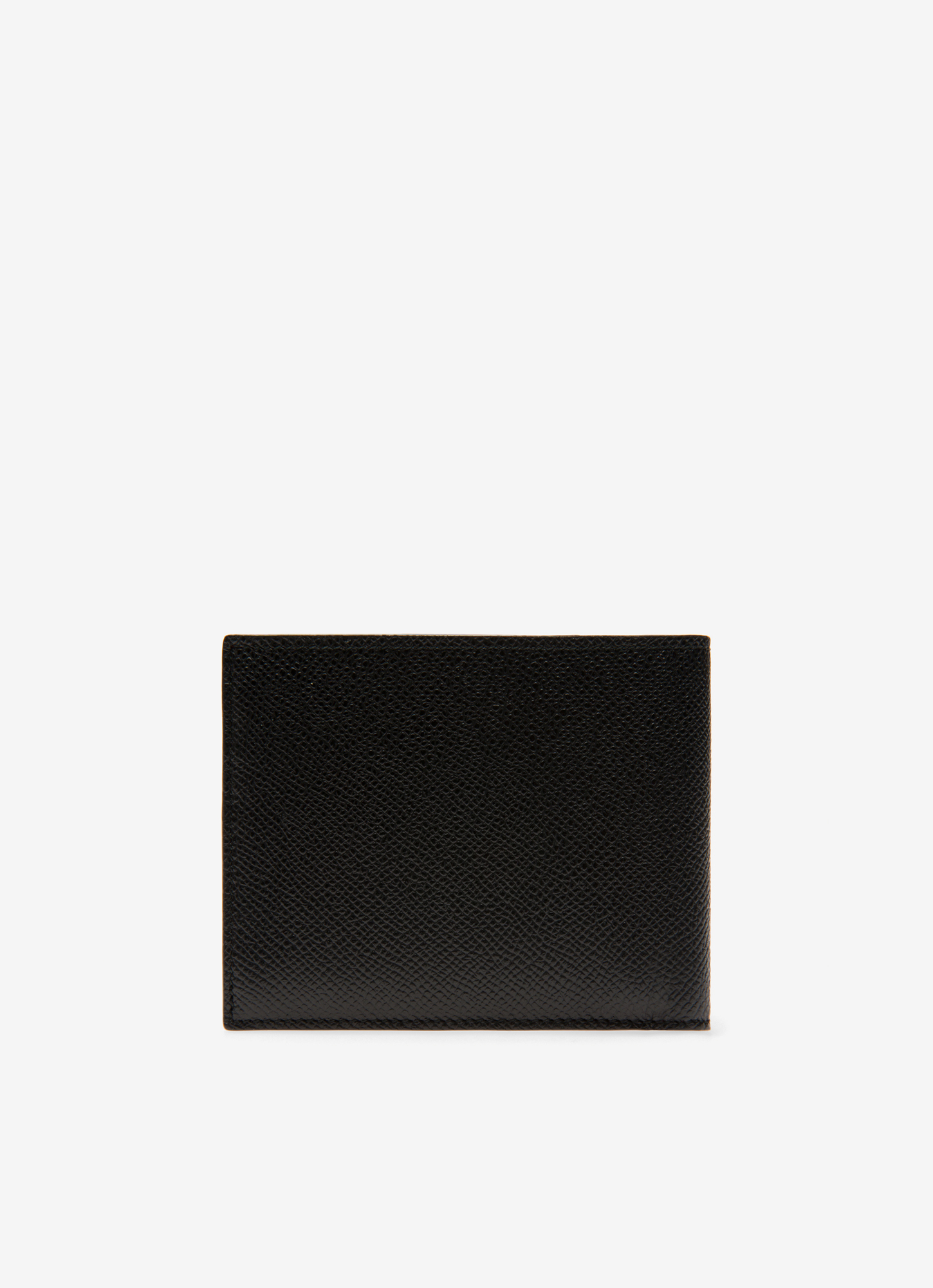 Bollen Leather Bi-Fold Wallet In Black