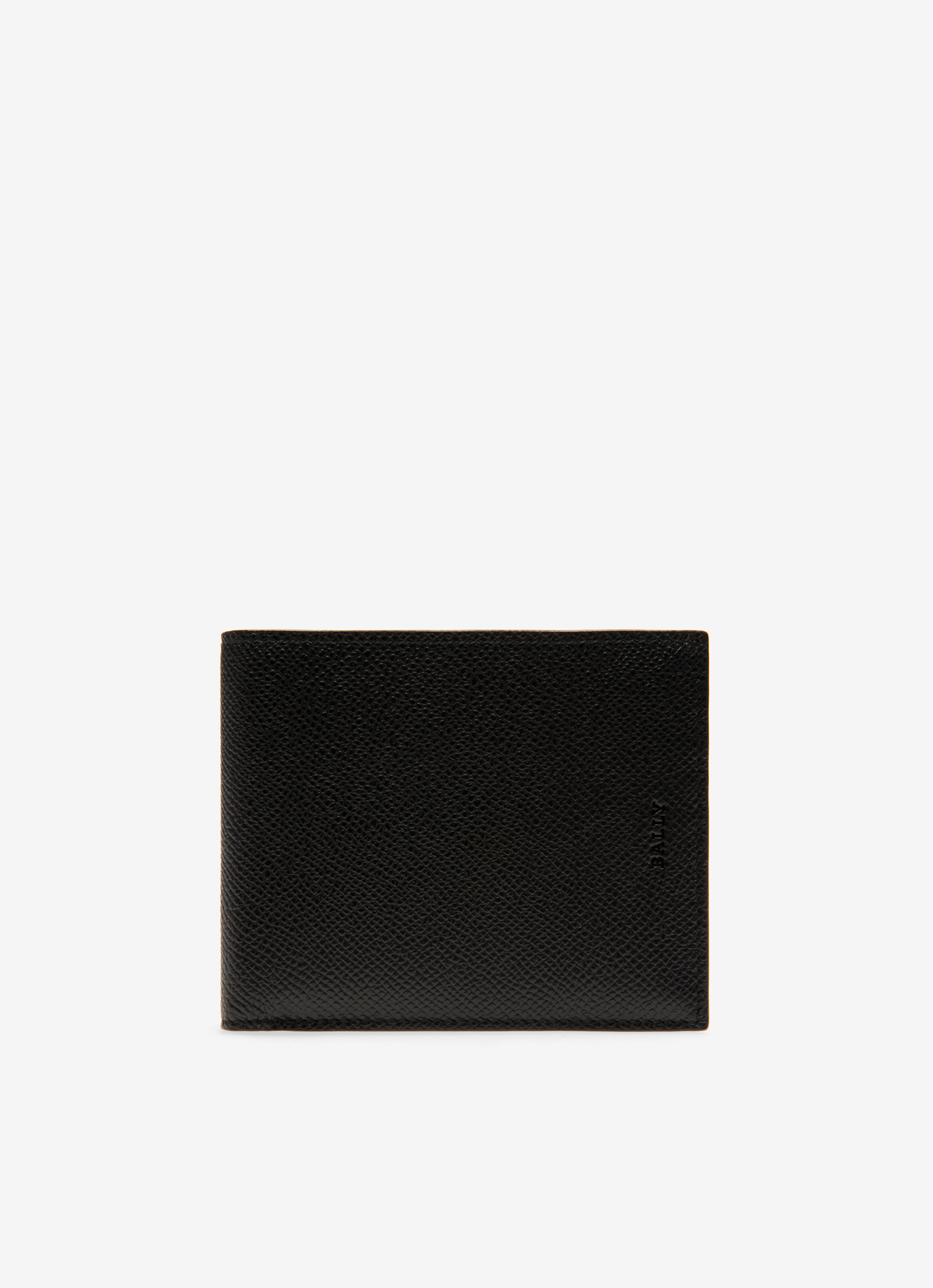 Bollen Leather Bi-Fold Wallet In Black