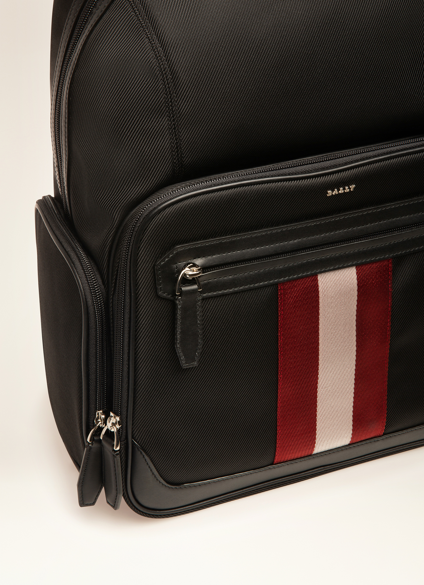 Chapmay Black Fabric Backpack
