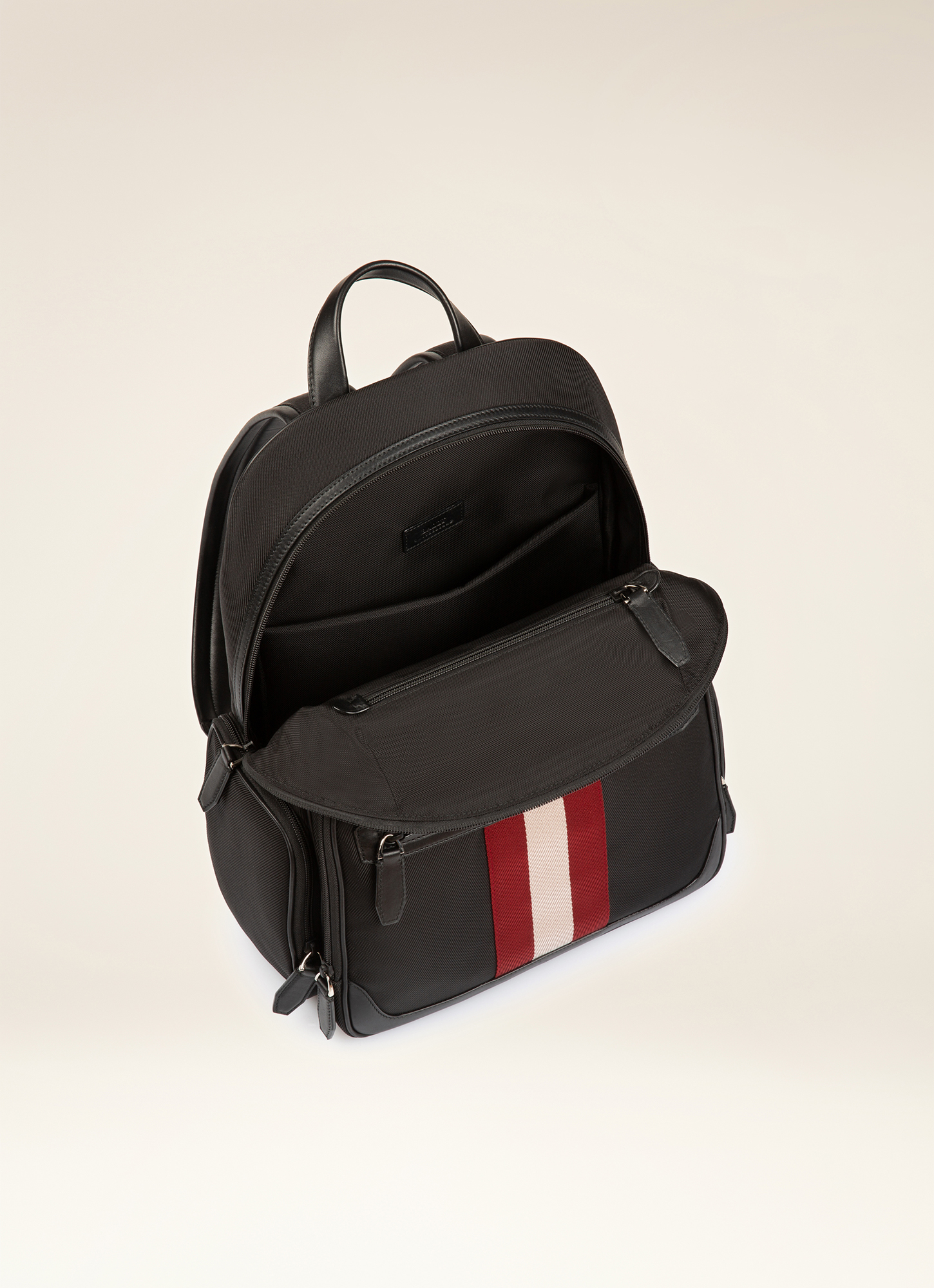 Chapmay Black Fabric Backpack