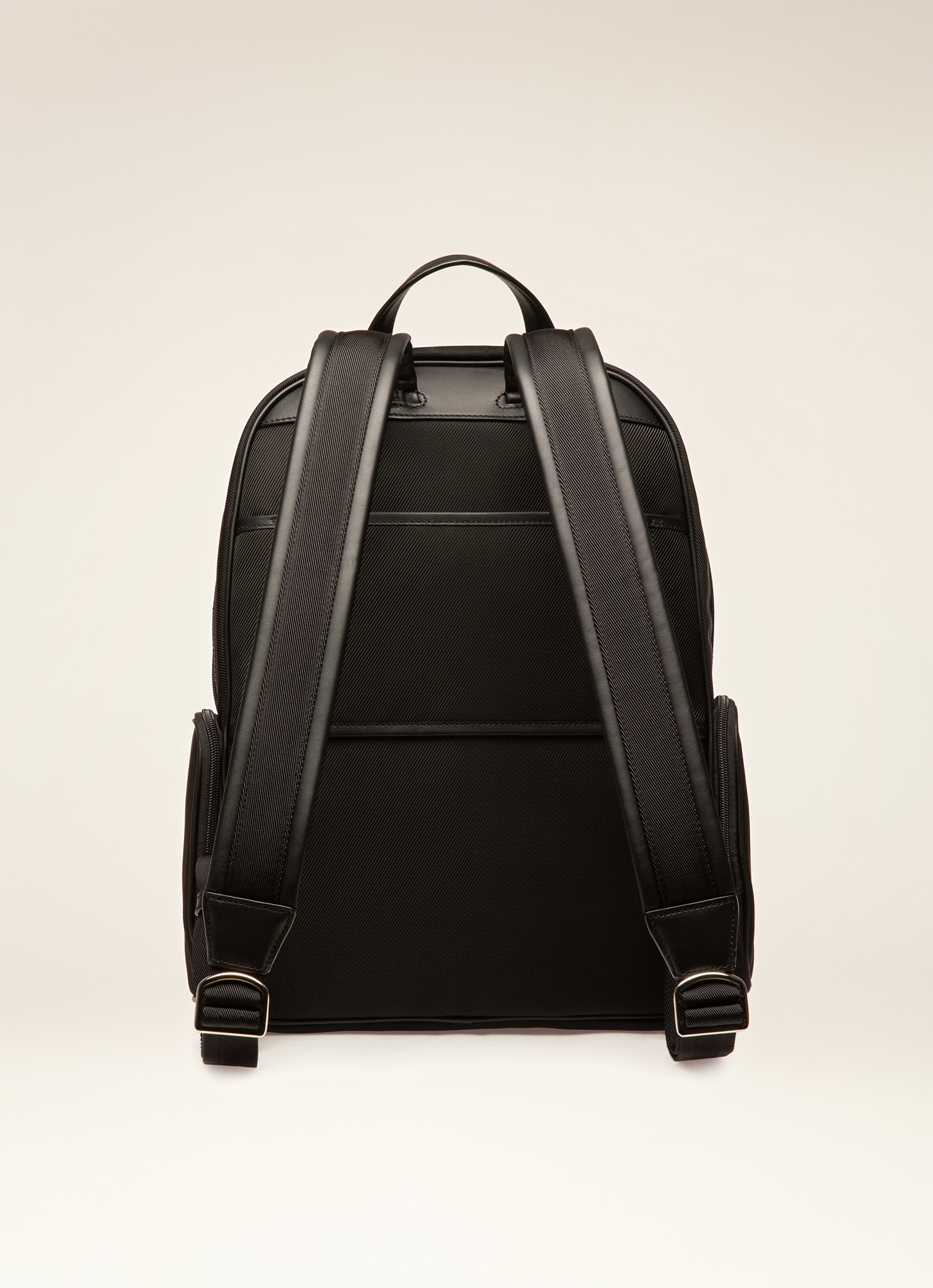 Chapmay Black Fabric Backpack
