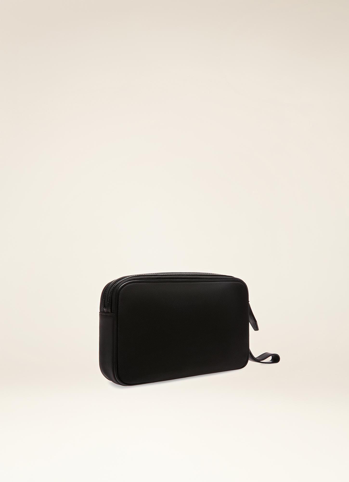 Caliros Black Fabric Clutches And Portfolio