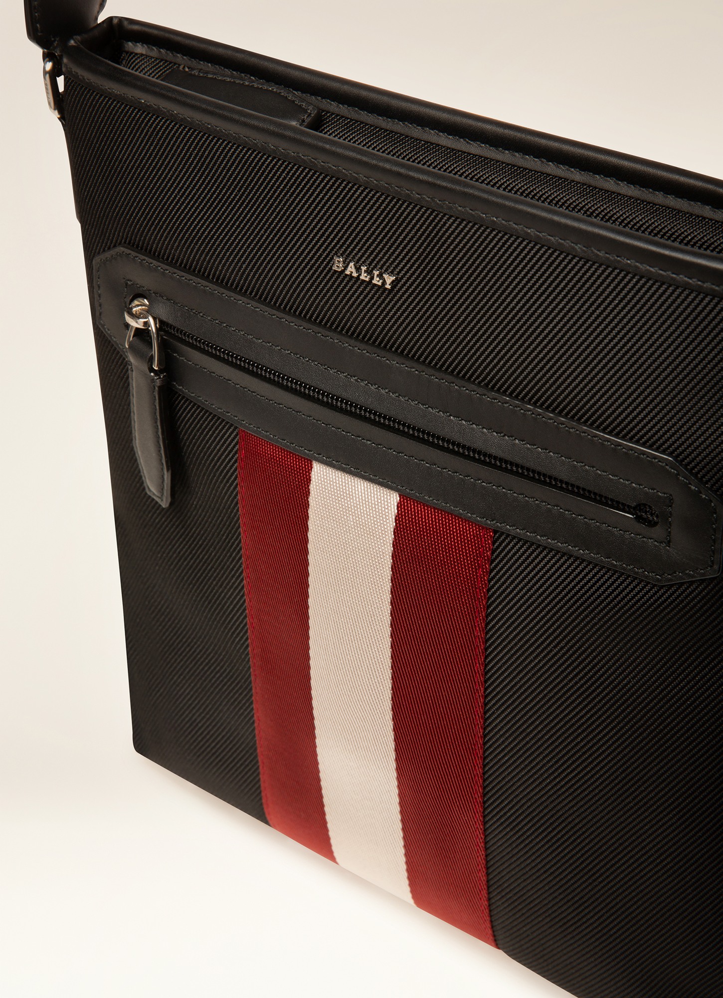 Currios Black Fabric Crossbody