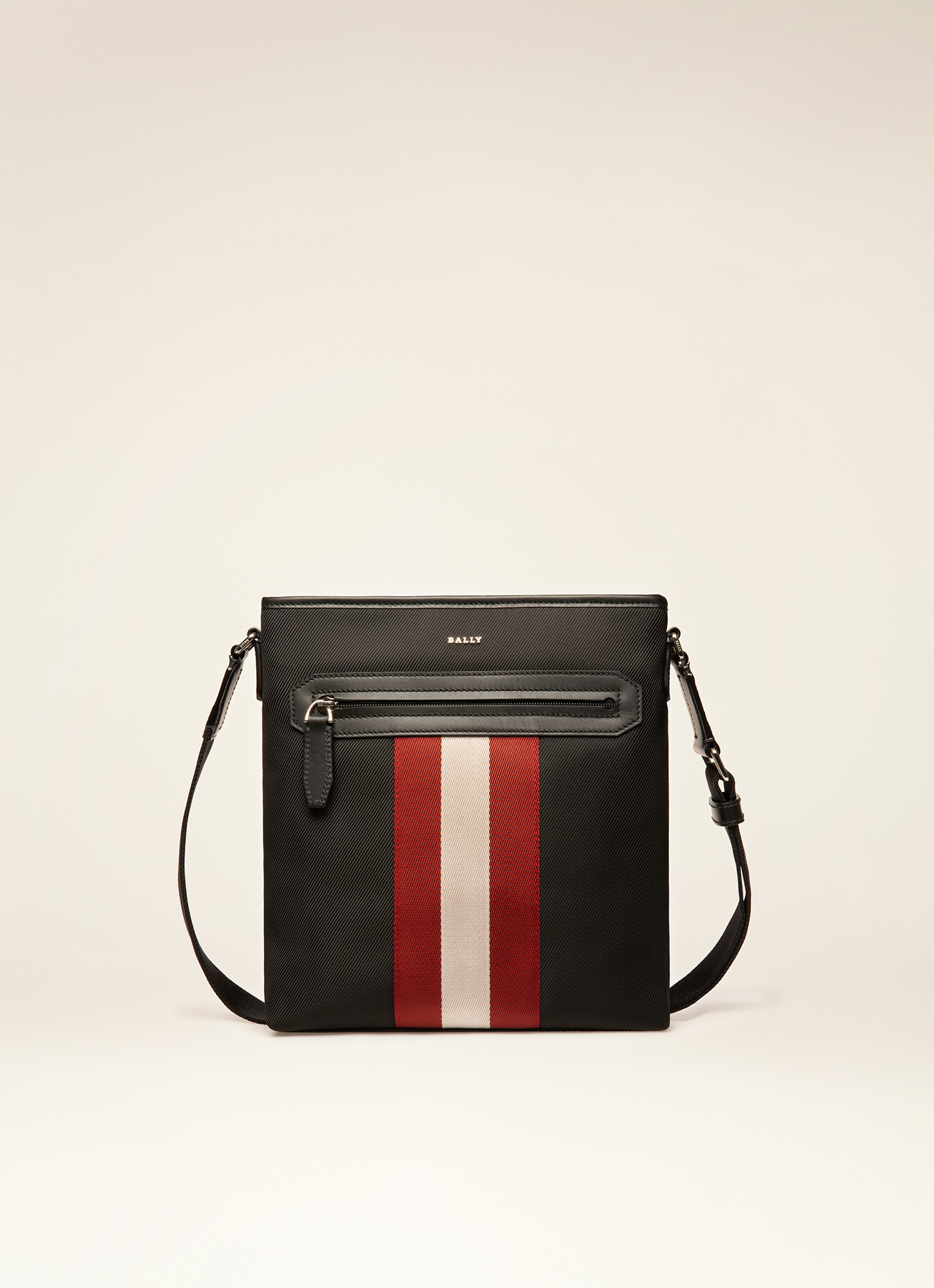Currios Black Fabric Crossbody