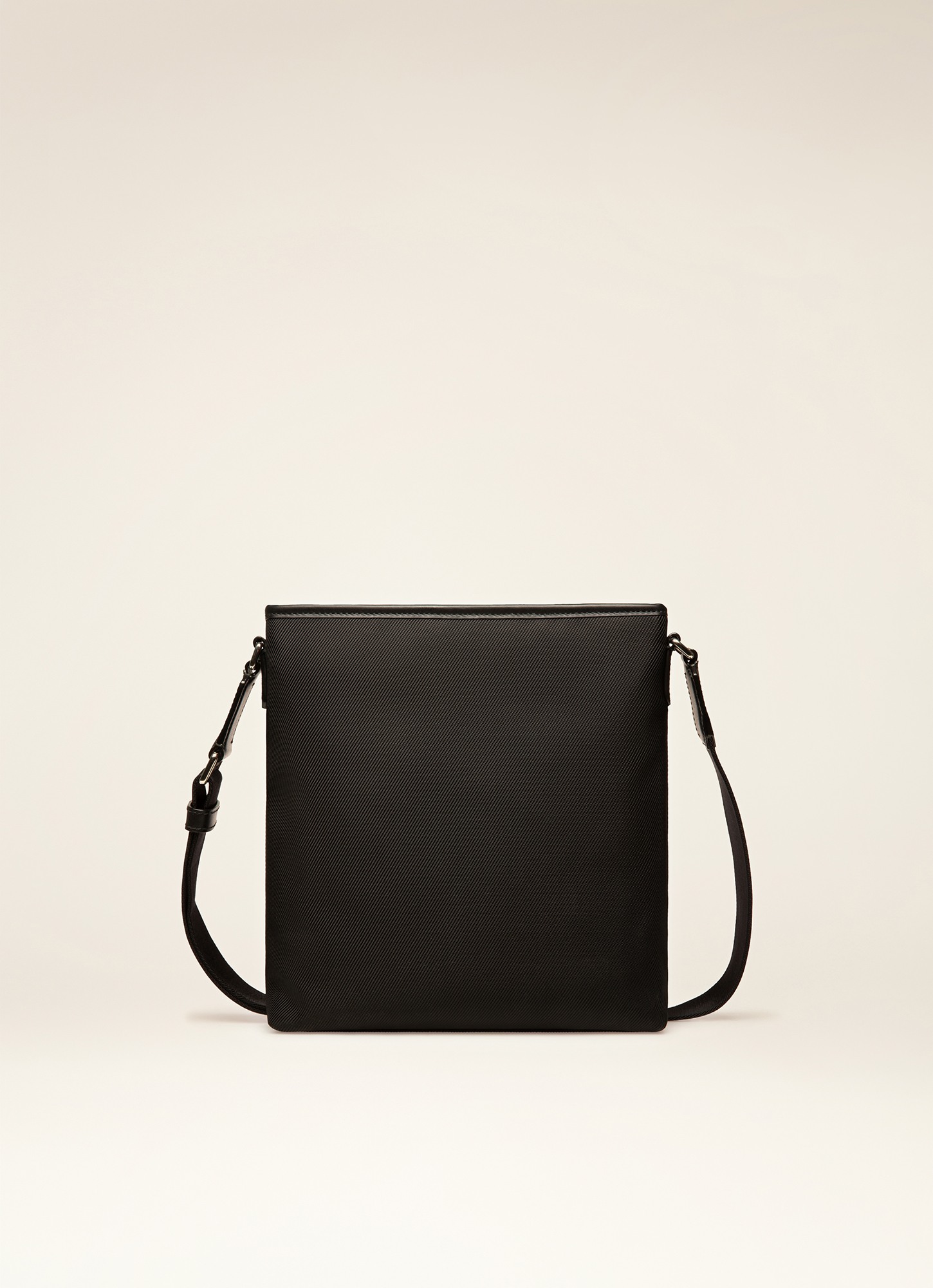 Currios Black Fabric Crossbody