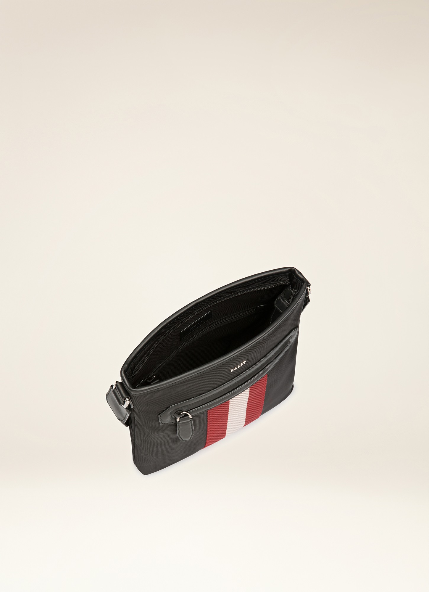 Currios Black Fabric Crossbody