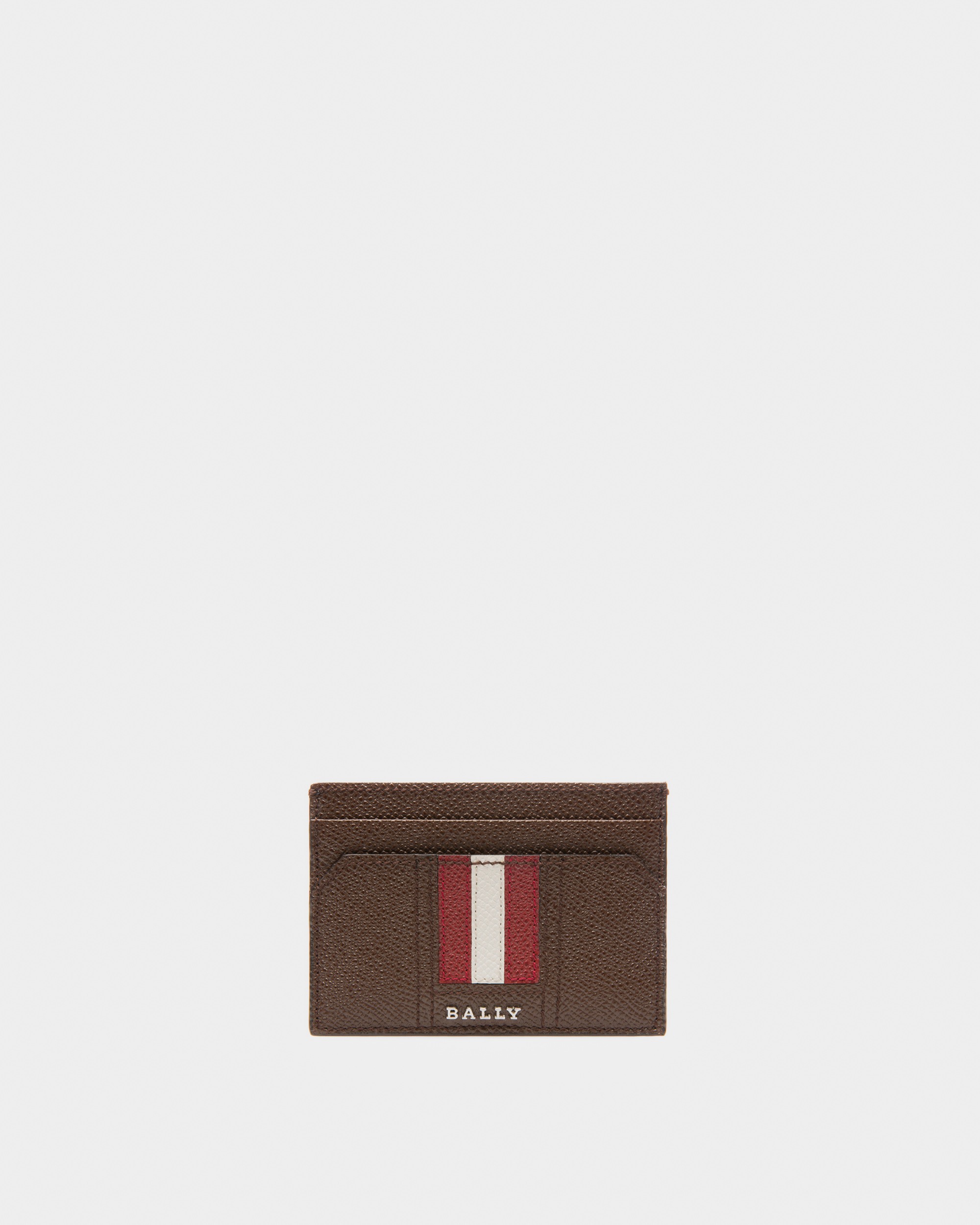 Thar Leather Card Holder In Brown