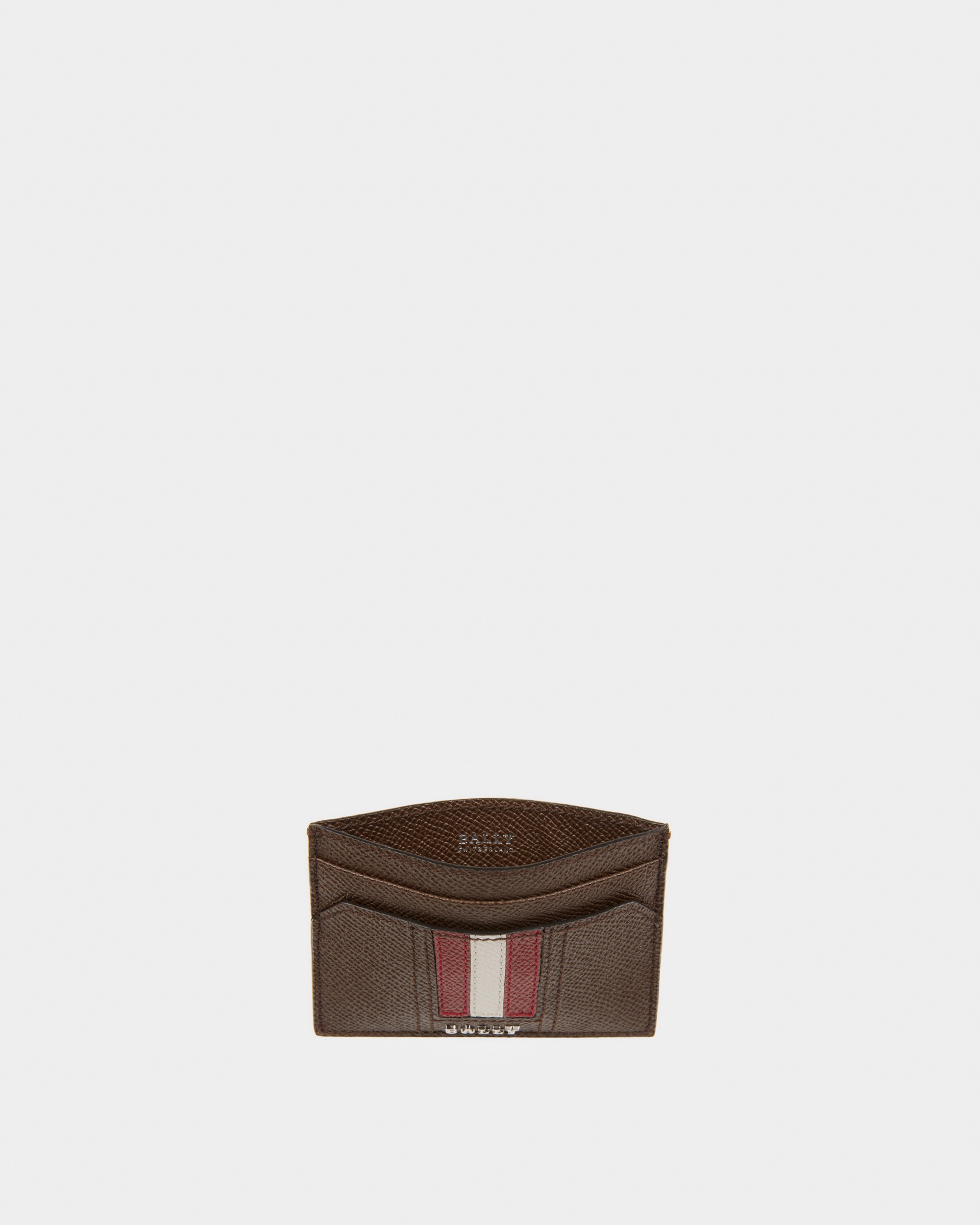 Thar Leather Card Holder In Brown