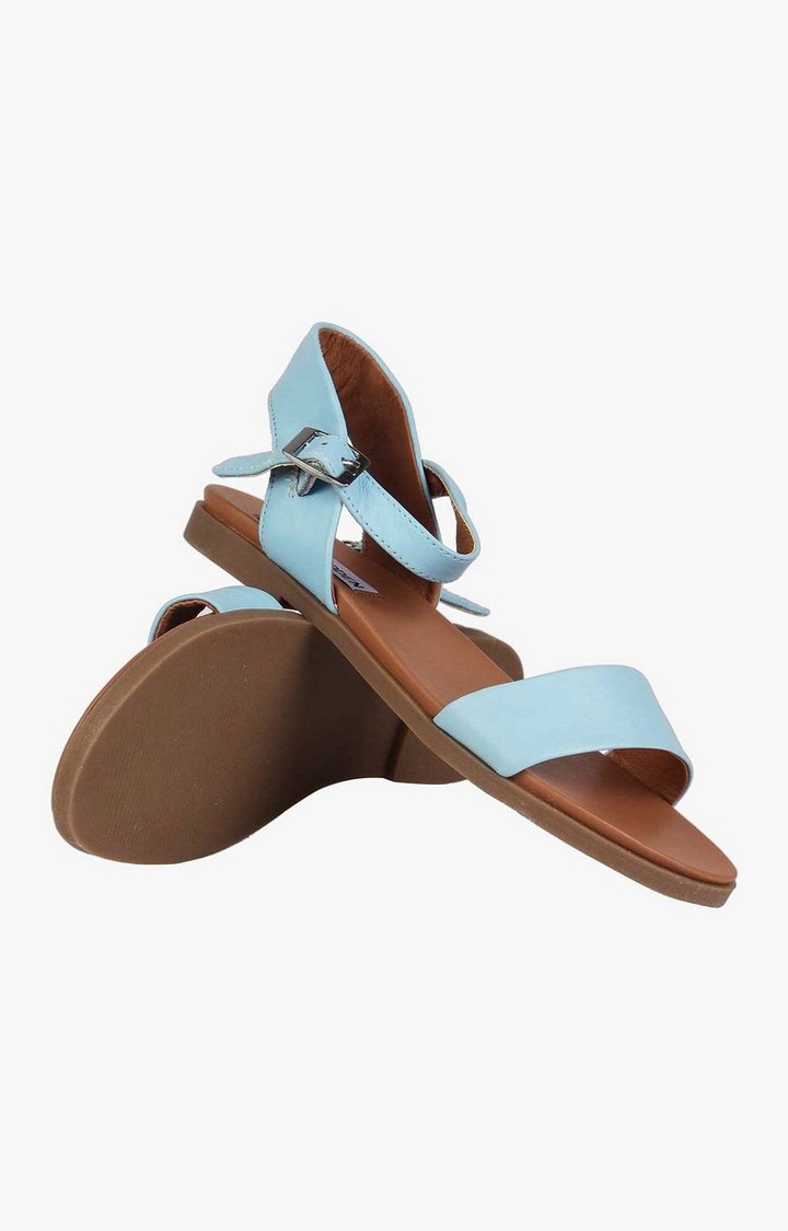 Dina Blue Flats