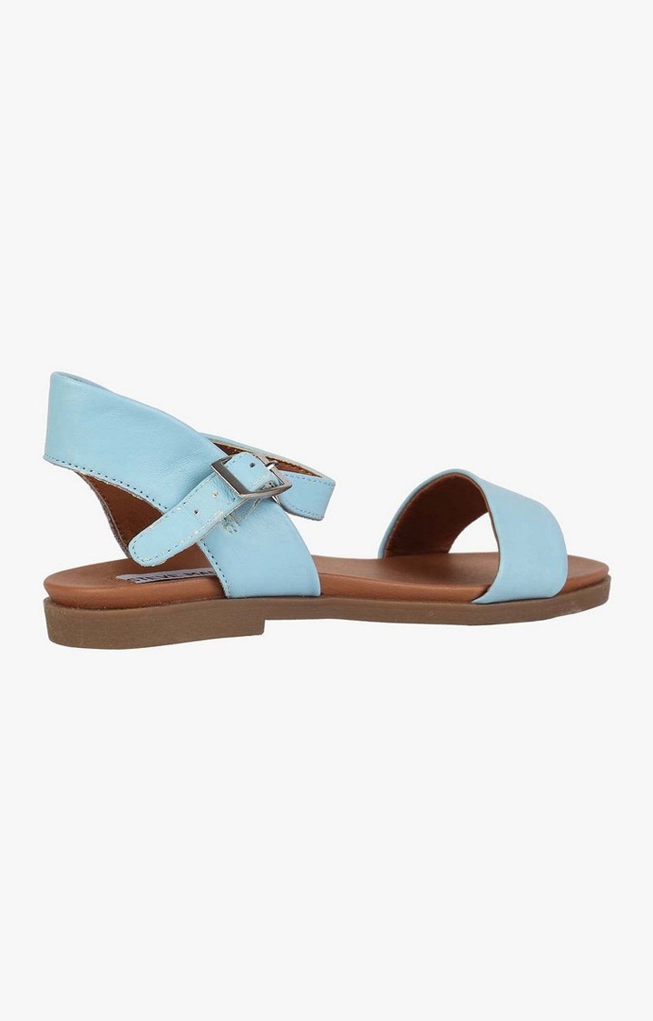 Dina Blue Flats