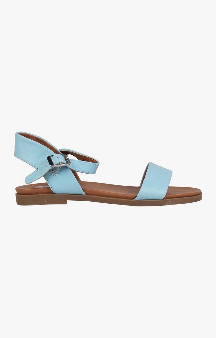 Dina Blue Flats