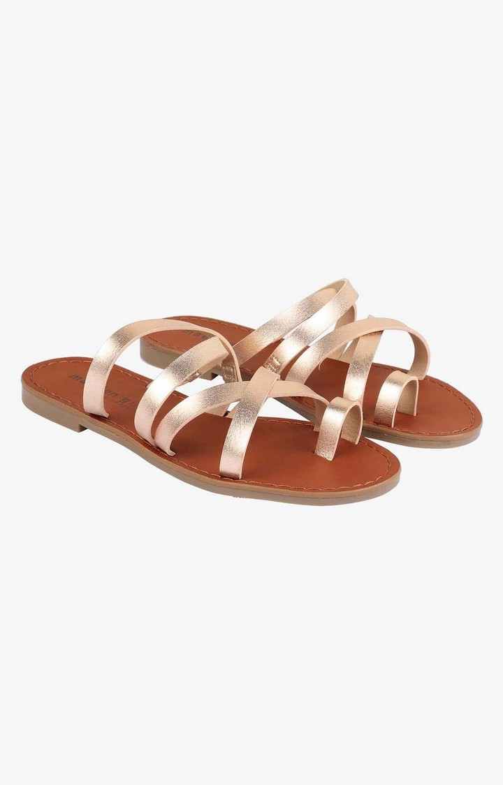 Linaaaaa Gold Flats