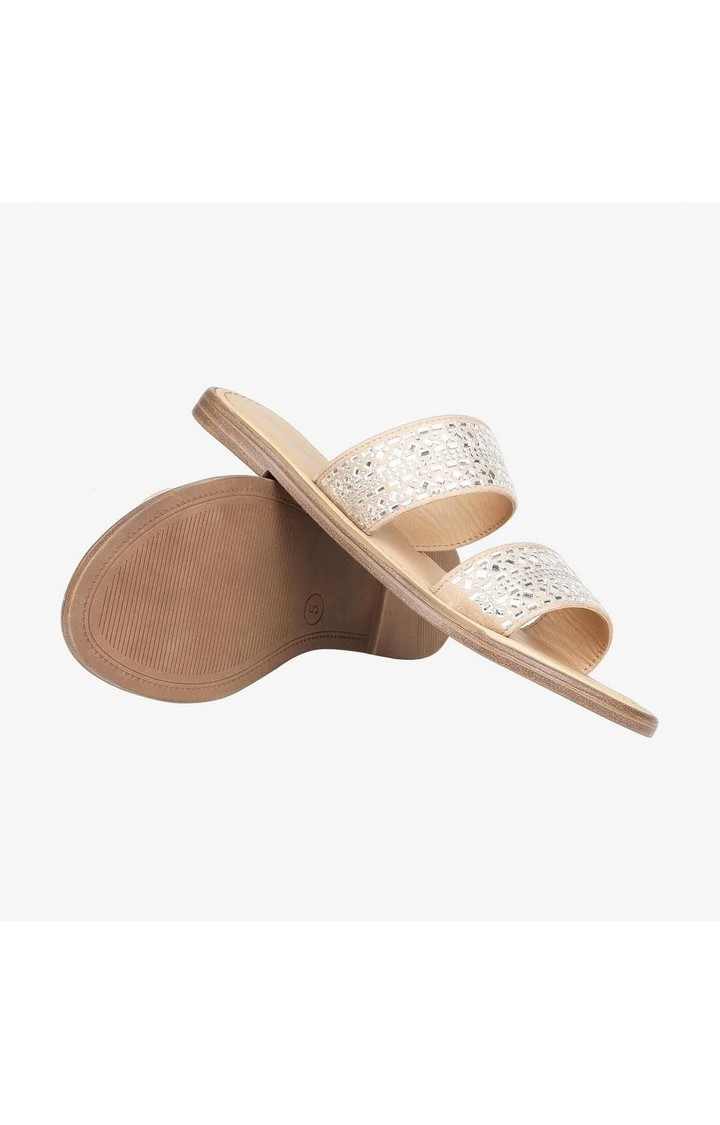 Dalila Beige Flats
