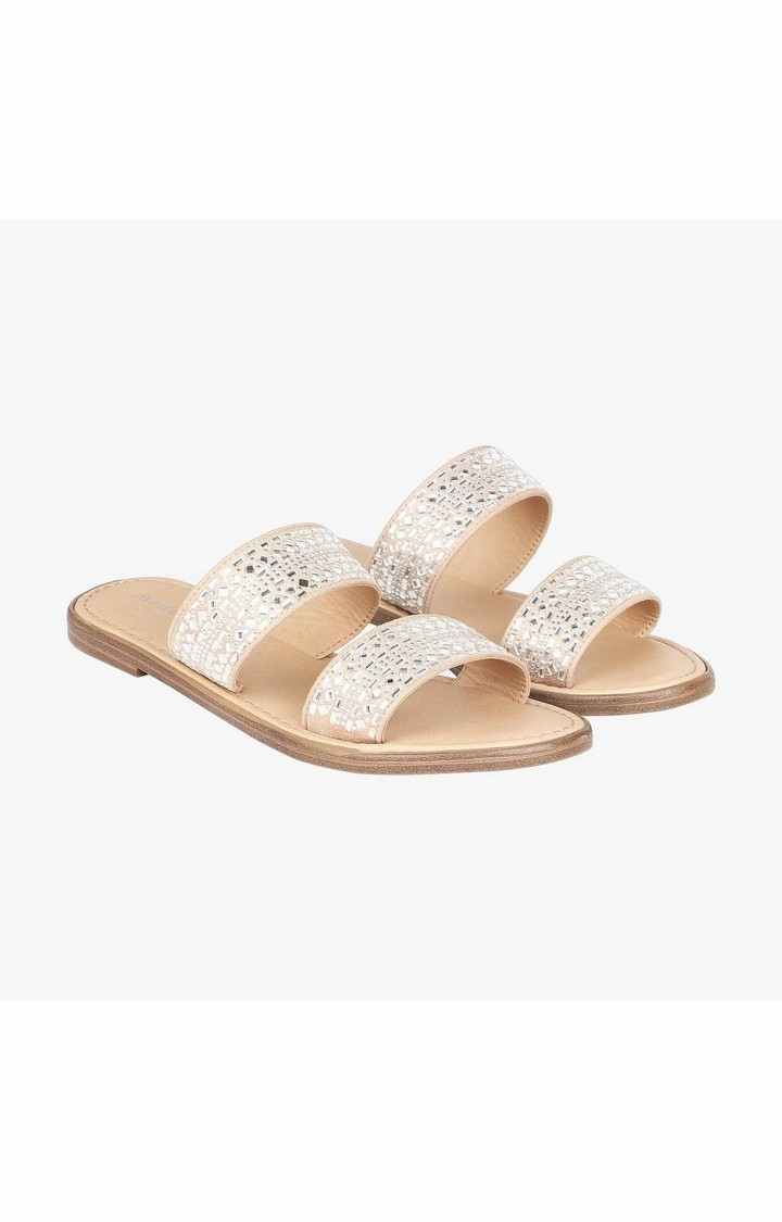 Dalila Beige Flats