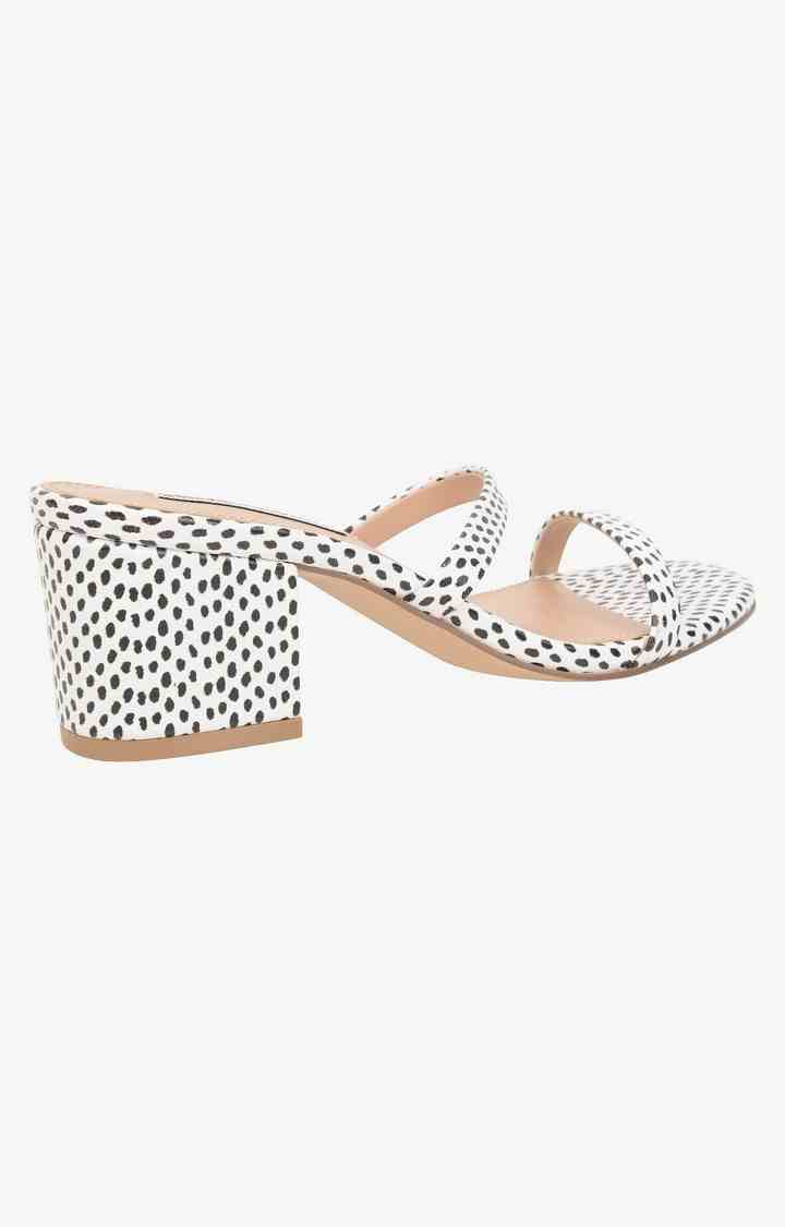 Issy Black Heel Sandals