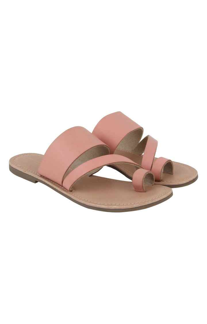 Salute Pink Flats