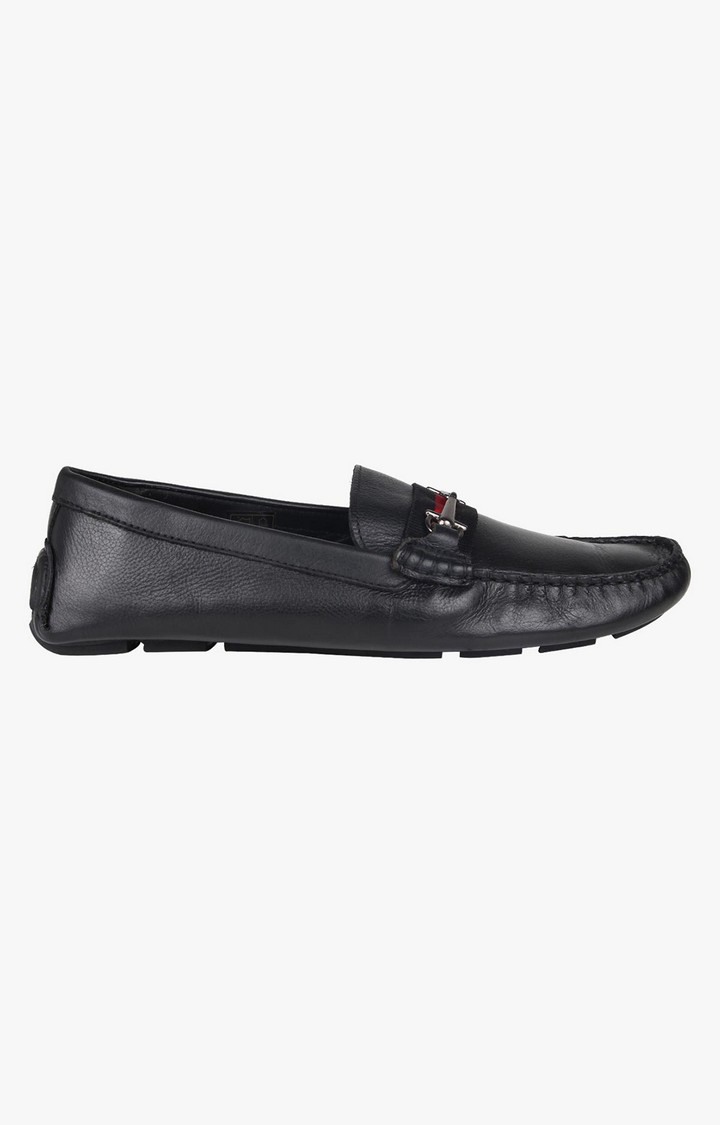Roar Black Driver Loafers