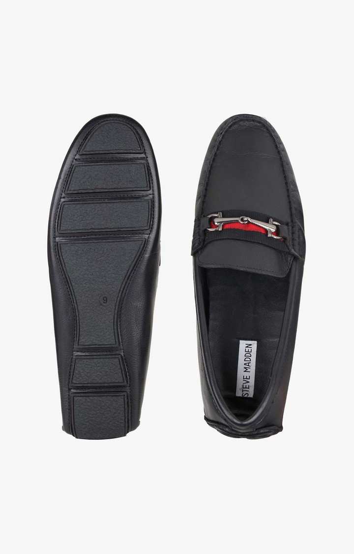 Roar Black Driver Loafers
