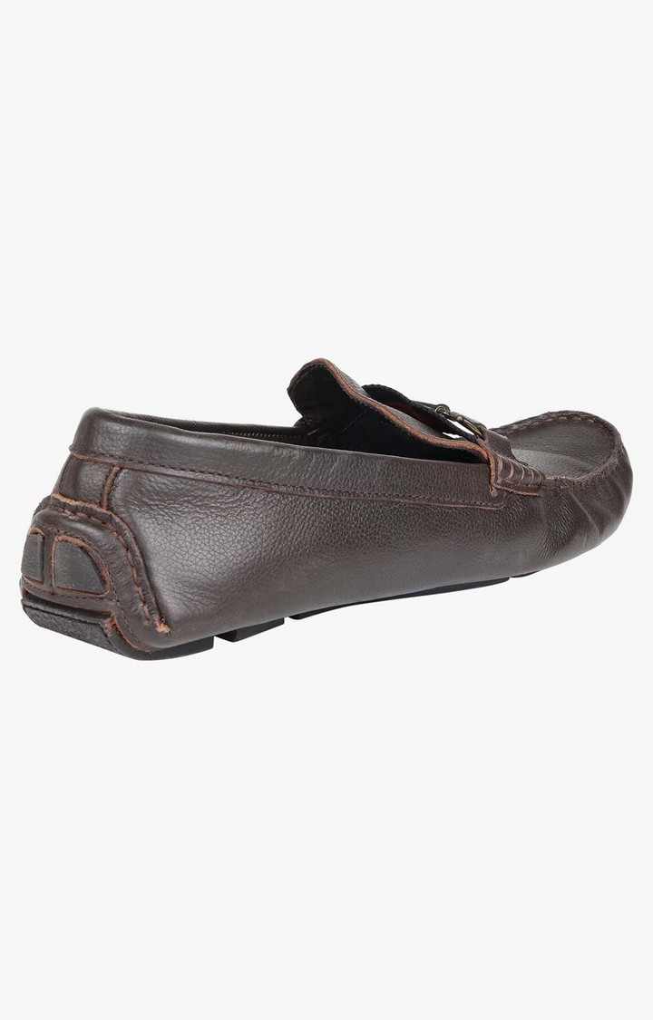 Roar Brown Driver Loafers