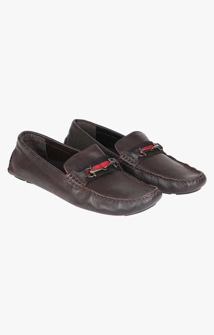 Roar Brown Driver Loafers