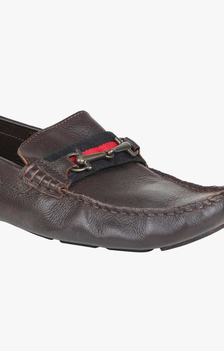 Roar Brown Driver Loafers