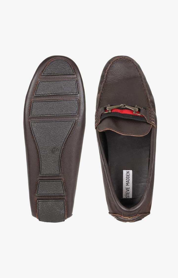 Roar Brown Driver Loafers