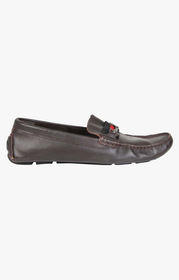 Roar Brown Driver Loafers
