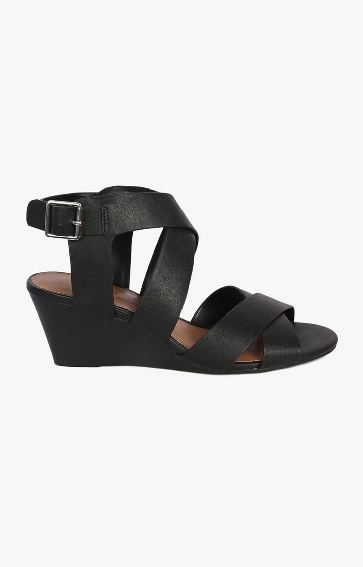Harry Black Wedges