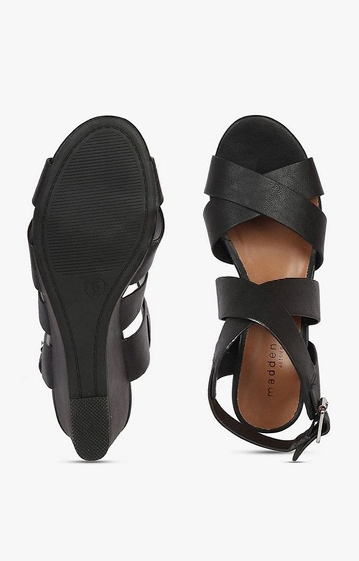 Harry Black Wedges